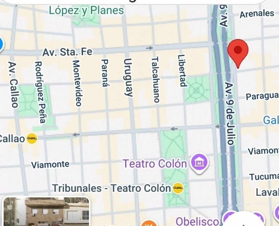 Carlos Pellegrini 1100, Venta 1 AMB y MEDIO DIVISIBLE. Entre Av Santa Fe y M.T.de Alvear 