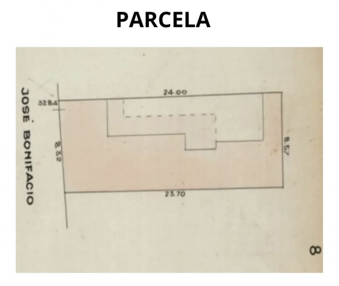 JOSE BONIFACIO 3200, VENTA LOTE EN FLORES