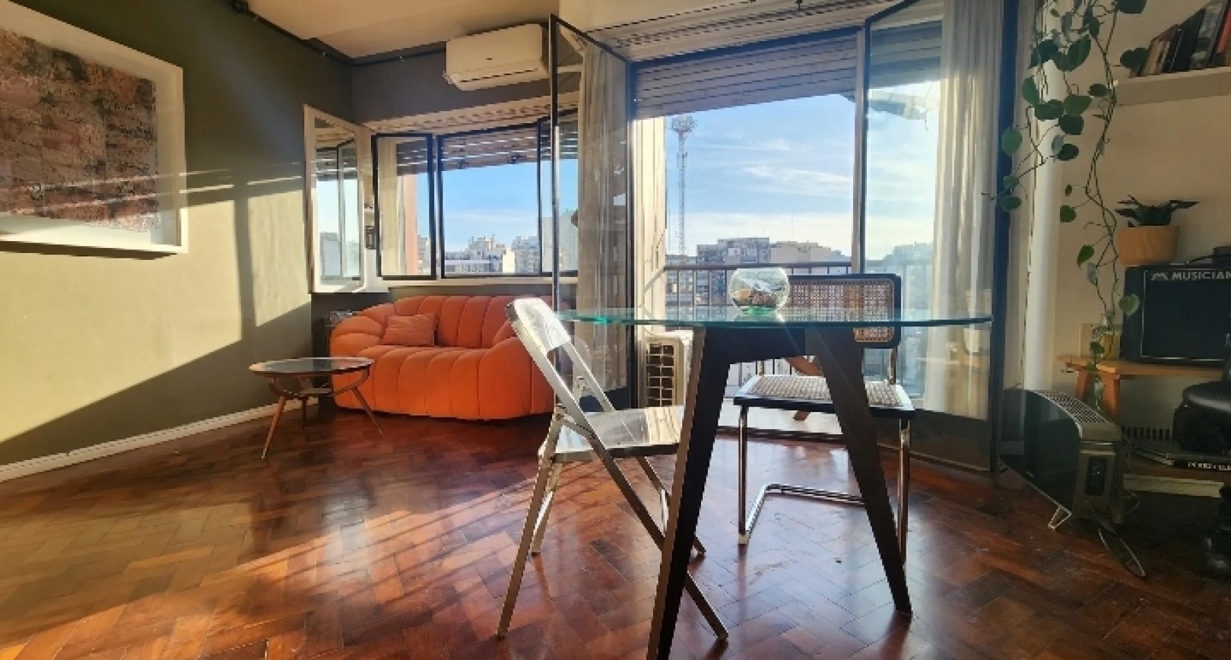 SAAVEDRA 100, VENTA IMPECABLE DEPTO 1 AMB DIVISIBLE FRENTE BALCON