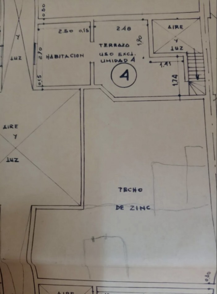 AV. ALBERDI 2600, VENTA PH DE CUATRO AMBIENTES Y ESCRITORIO