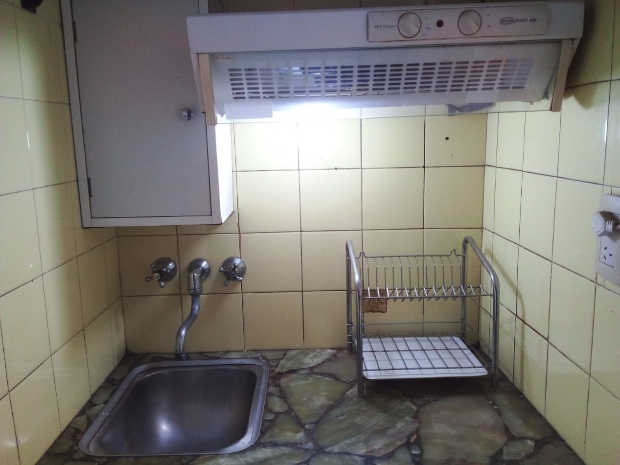 JUNIN 500, VENTA MONOAMBIENTE DIVIDIDO AL FRENTE BALCON FRANCES