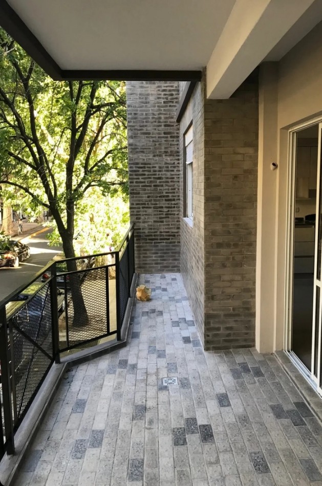 PADILLA 700, VENTA IMPEC DEPTO 2 AMB FTE BALCON ATERRAZADO C/PARRILA