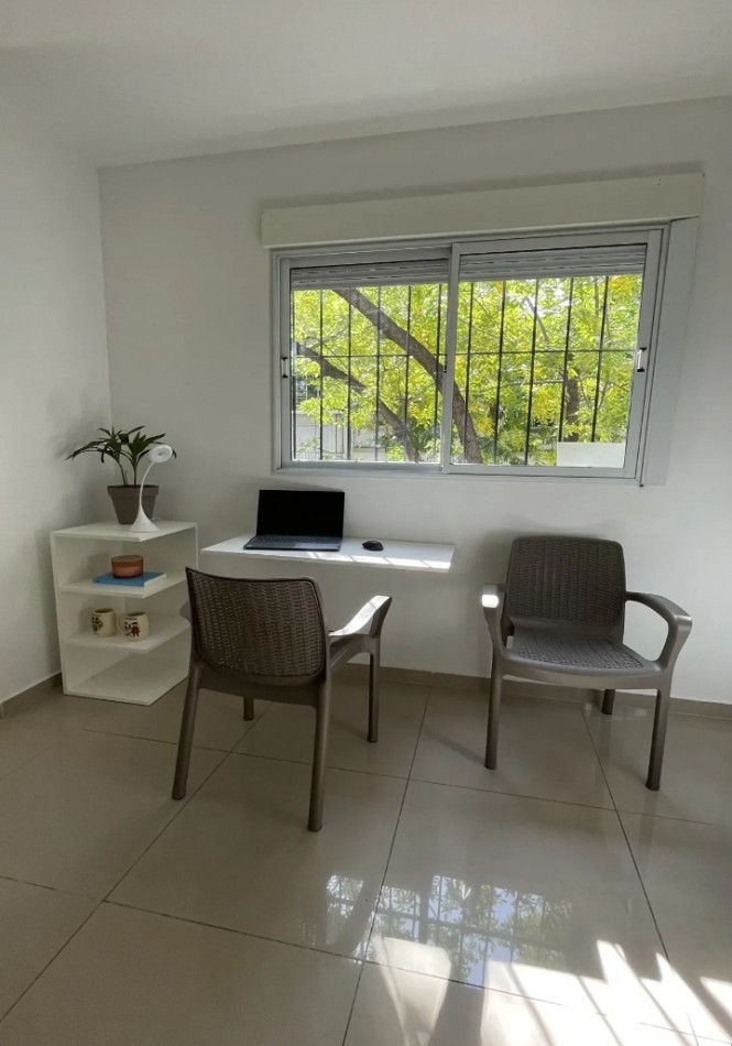 PADILLA 700, VENTA IMPEC DEPTO 2 AMB FTE BALCON ATERRAZADO C/PARRILA