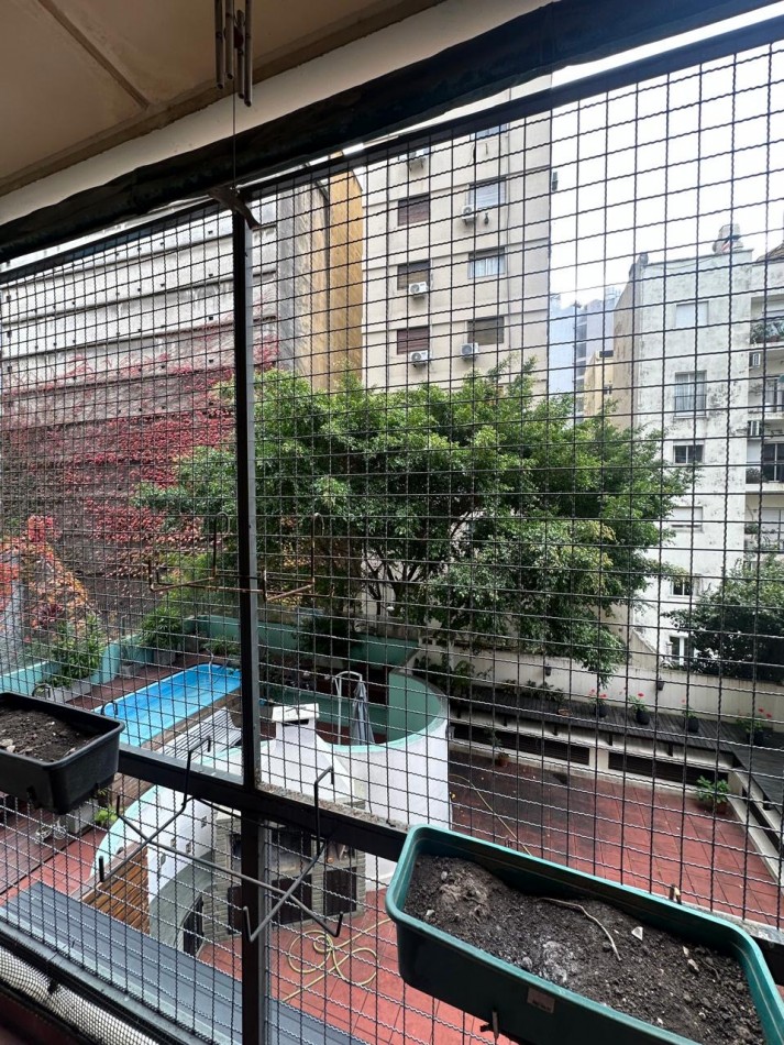 SCALABRINI ORTIZ 2800, ALQUILER DEPARTAMENTO DE TRES AMBIENTES Y ESCRITORIO CON COCHERA