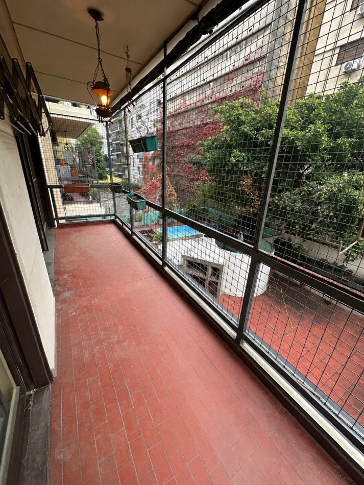 SCALABRINI ORTIZ 2800, ALQUILER DEPARTAMENTO DE TRES AMBIENTES Y ESCRITORIO CON COCHERA