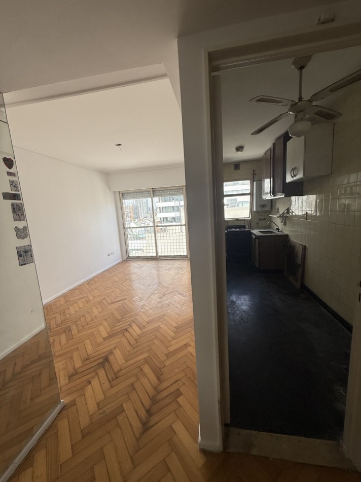 AV. SANTA FE 3600, VENTA DEPARTAMENTO DE DOS AMBIENTES EN UN PISO ALTO