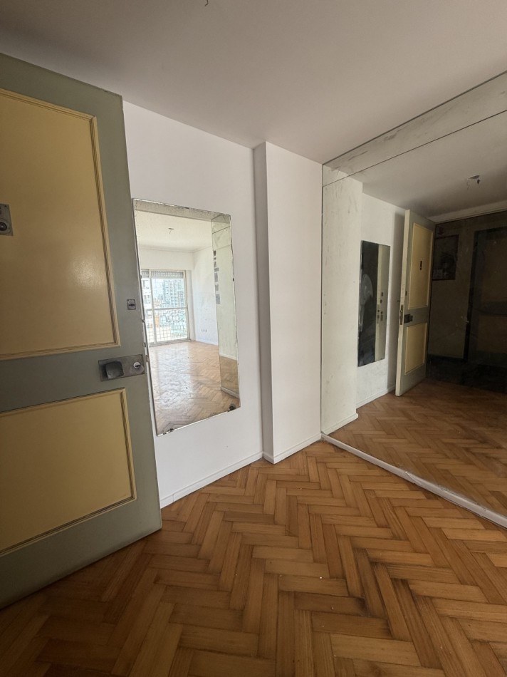 AV. SANTA FE 3600, VENTA DEPARTAMENTO DE DOS AMBIENTES EN UN PISO ALTO