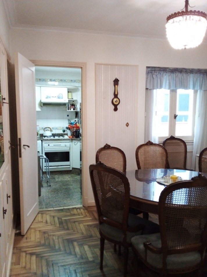 MANSILLA 3600, Venta SEMIPISO, 4 AMB AL FRENTE BALCON CORRIDO PLAZA GUADALUPE