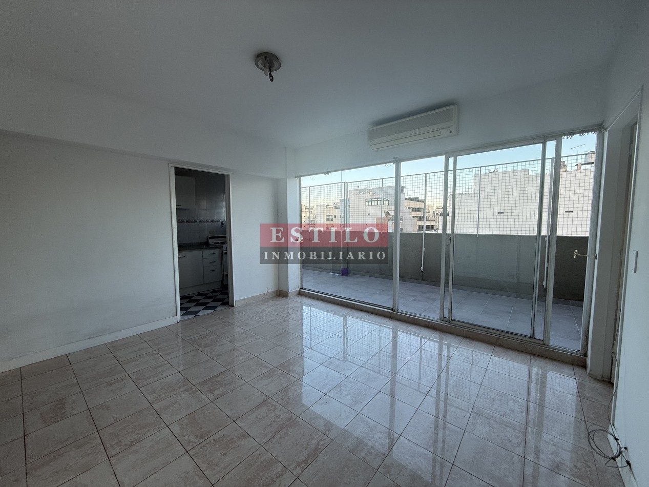 JULIAN ALVAREZ 100, ALQUILER DEPARTAMENTO DE DOS AMBIENTES CON BALCON TERRAZA