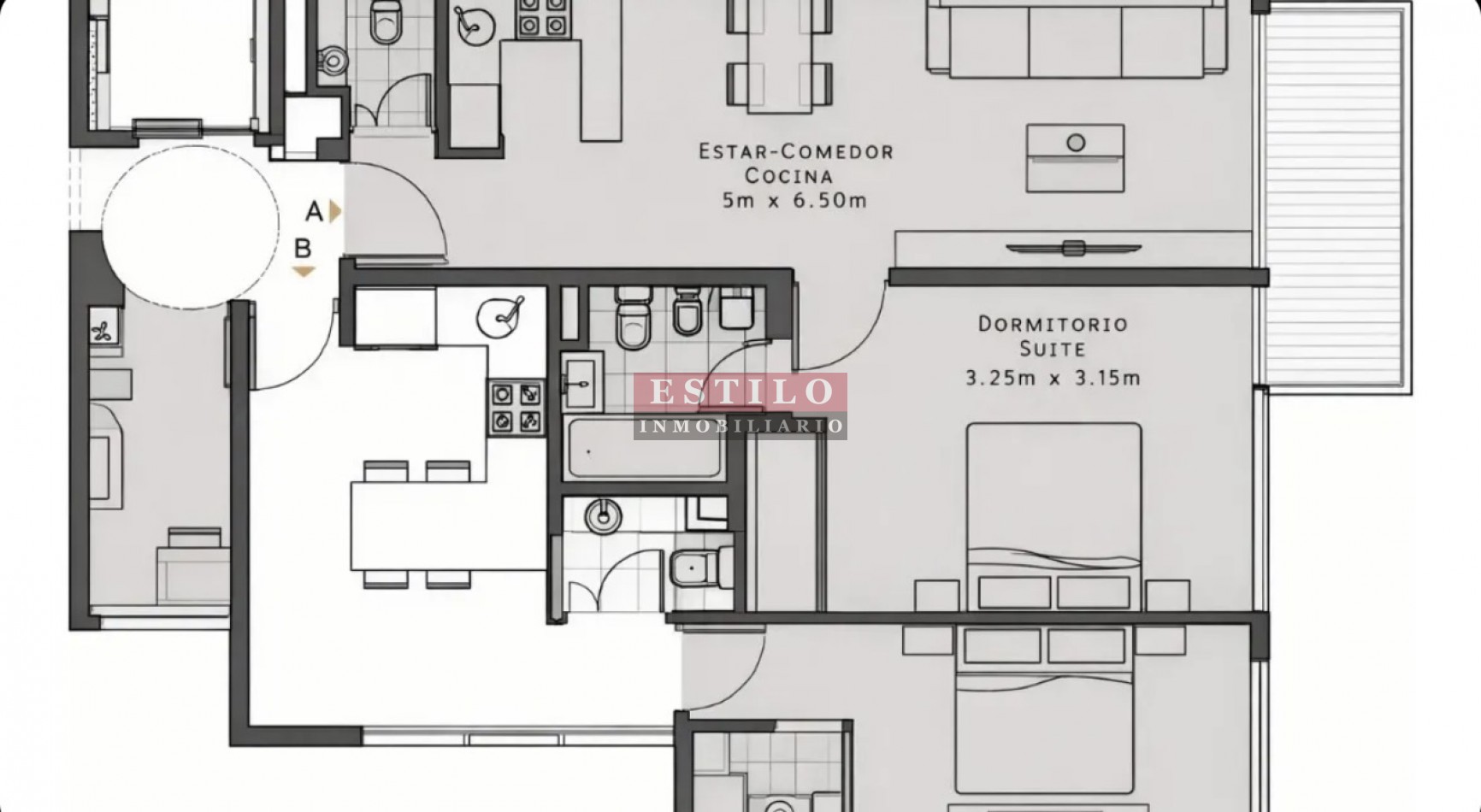MATIENZO 1500, VENTA DEPARTAMENTO DE DOS AMBIENTES EN LAS CAÑITAS