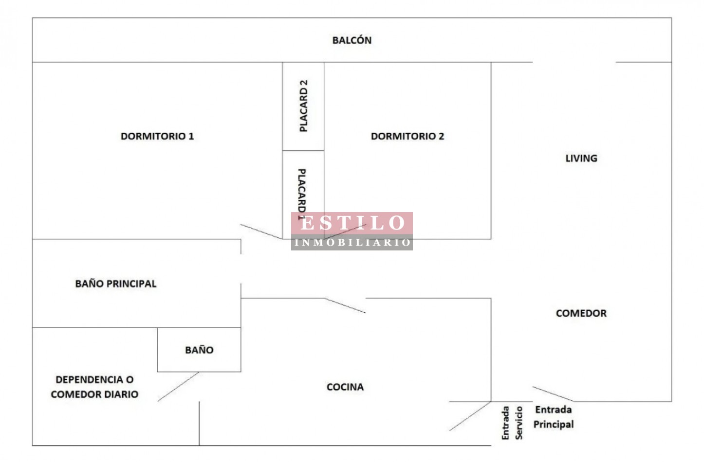 SANCHEZ DE BUSTAMANTE 1600, VENTA DEPARTAMENTO DE TRES AMBIENTES CON DEPENDENCIA