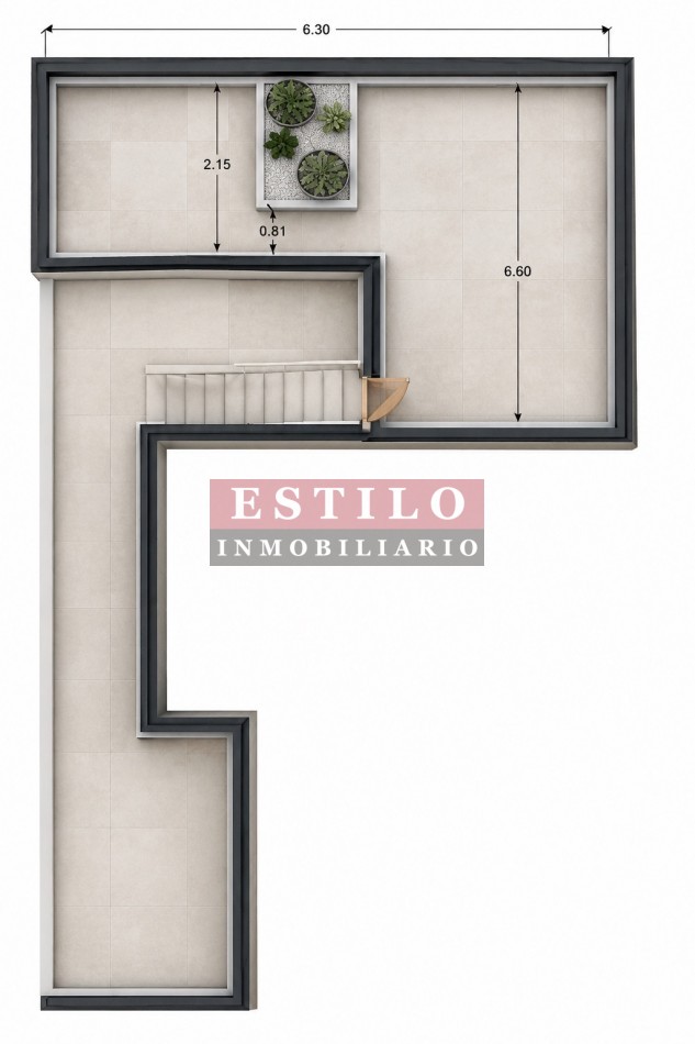 Excelente PH tipo casa de 3 ambientes con entrada independiente y cochera 
