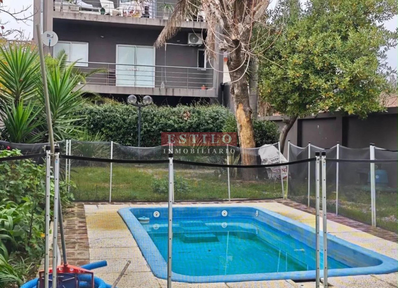 SIMBRON 5900, VENTA DEPARTAMENTO DE DOS AMBIENTES EN PB CON PILETA Y COCHERA EN VILLA REAL