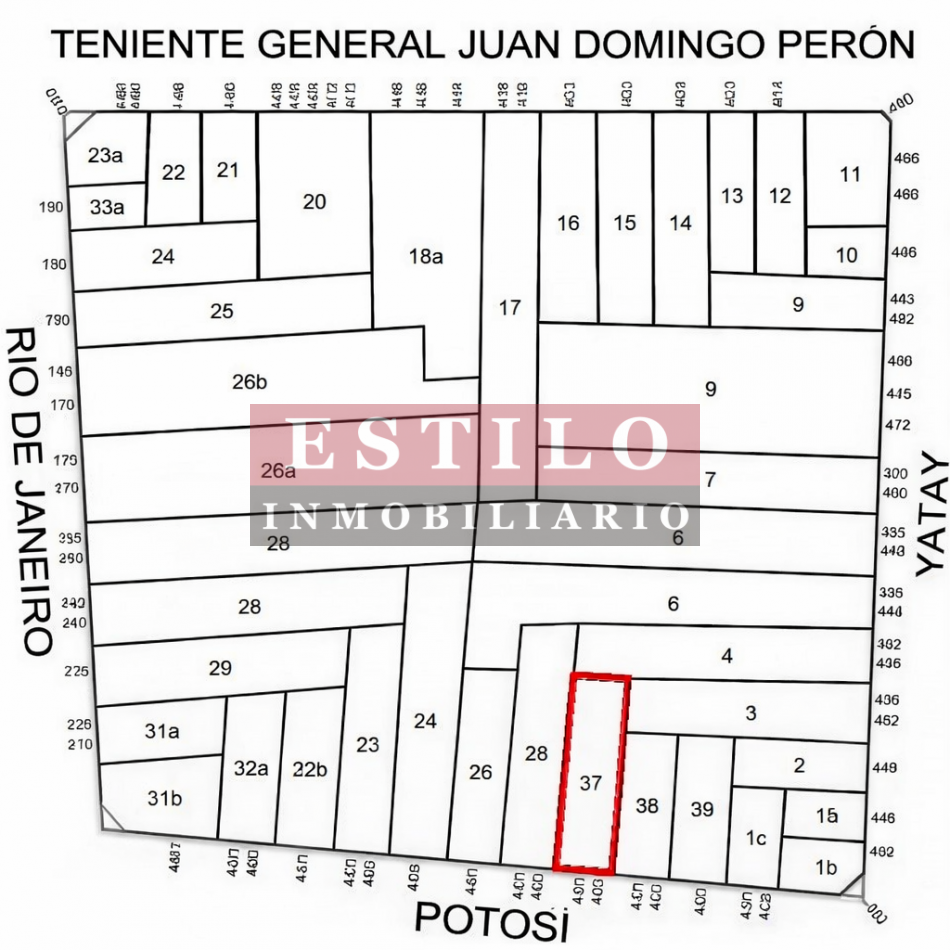 POTOSI 4400, VENTA LOTE EN ALMAGRO