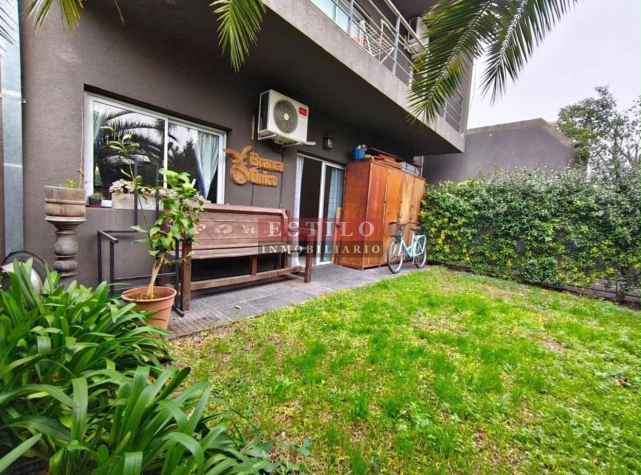SIMBRON 5900, VENTA DEPARTAMENTO DE DOS AMBIENTES EN PB CON PILETA Y COCHERA EN VILLA REAL