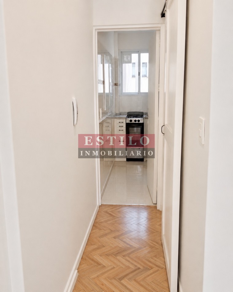 VIAMONTE 2800, VENTA 1 AMB DIVISIBLE AL FTE C/BALCON