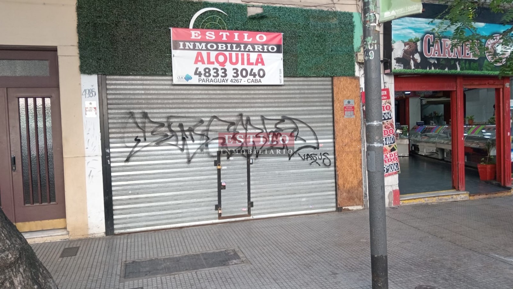 AV. CORRIENTES 4985, ALQUILER LOCAL COMERCIAL EN VILLA CRESPO