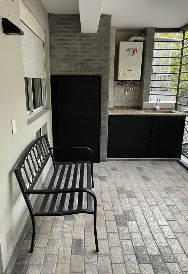 PADILLA 700, VENTA IMPEC DEPTO 2 AMB FTE BALCON ATERRAZADO C/PARRILA