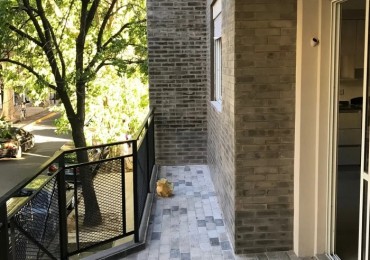 PADILLA 700, VENTA IMPEC DEPTO 2 AMB FTE BALCON ATERRAZADO C/PARRILA