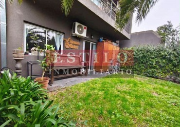 SIMBRON 5900, VENTA DEPARTAMENTO DE DOS AMBIENTES EN PB CON PILETA Y COCHERA EN VILLA REAL